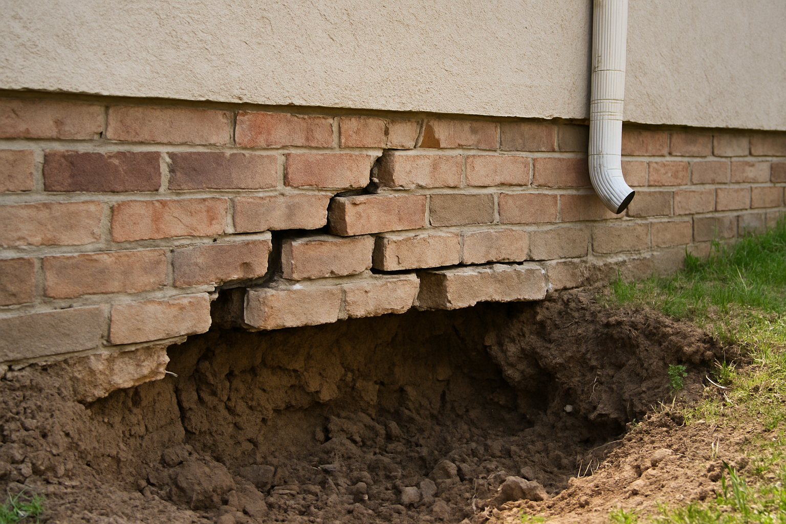 Affaissement de fondations sur pieux après 10 ans : problèmes structurels et dégradation du bâtiment
